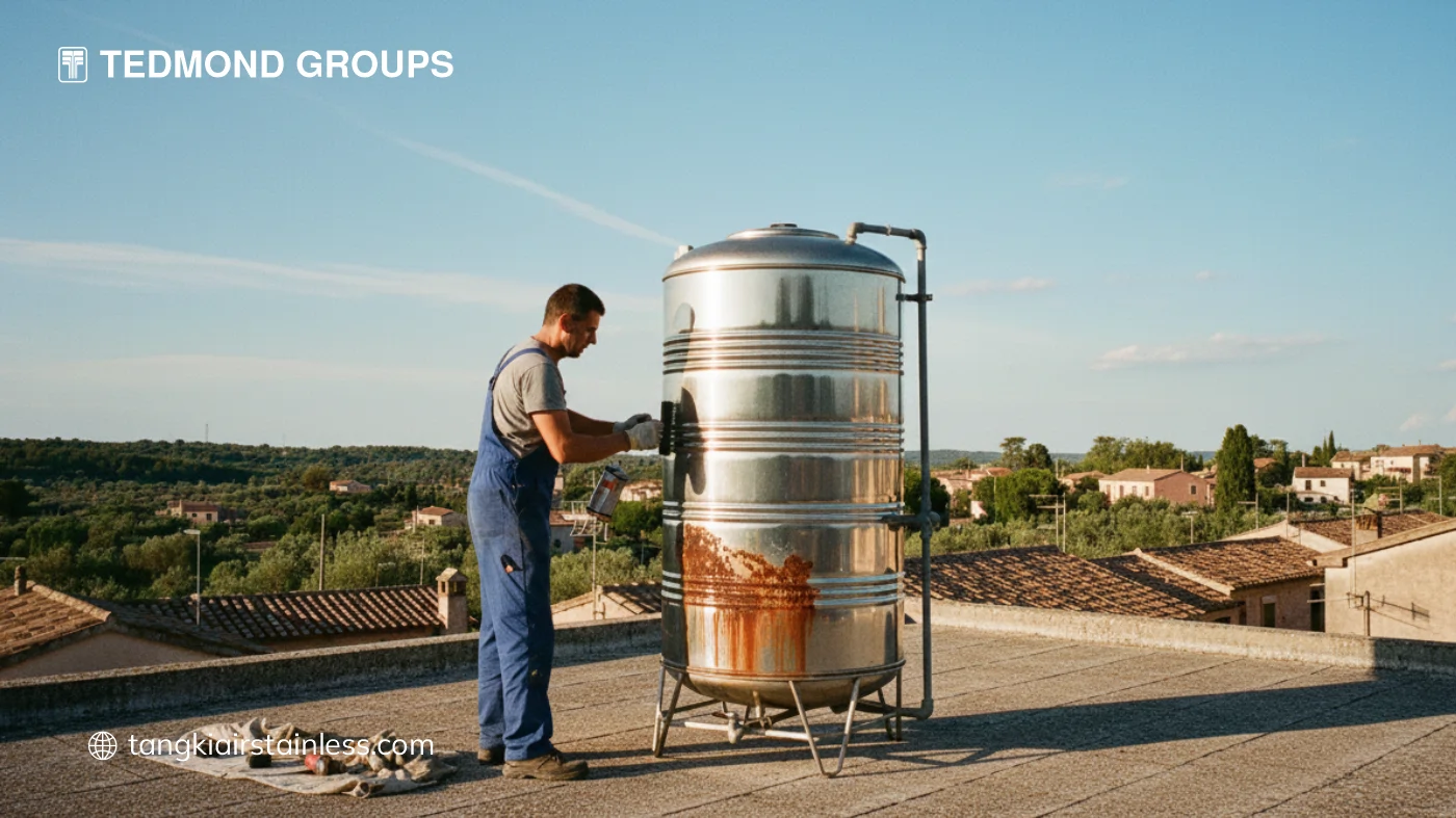 Cara Mencegah Tangki Stainless Agar Tidak Berkarat
