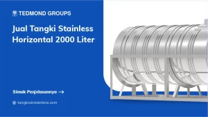 Jual Tangki Stainless 2000 Liter