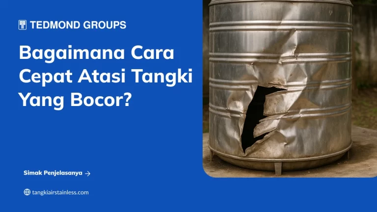 Atasi Kebocoran Tangki Stainless