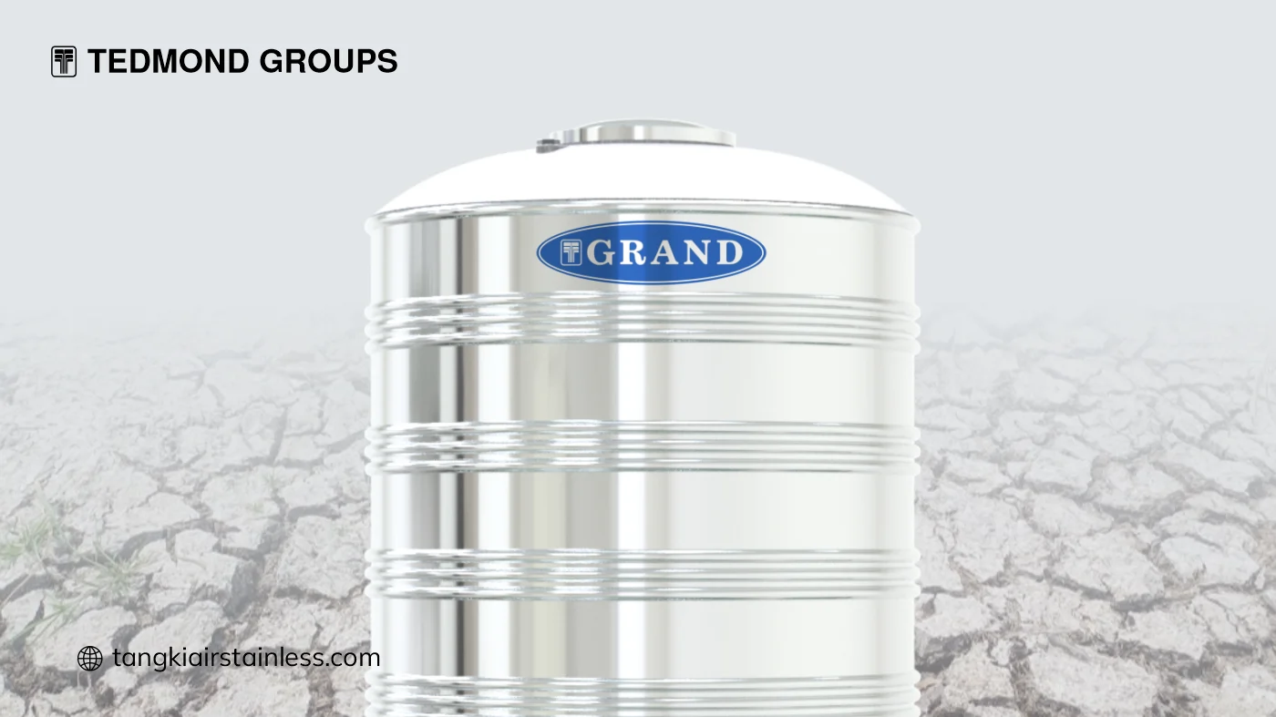 Keunggulan Tangki Air Stainless untuk Lahan Kering