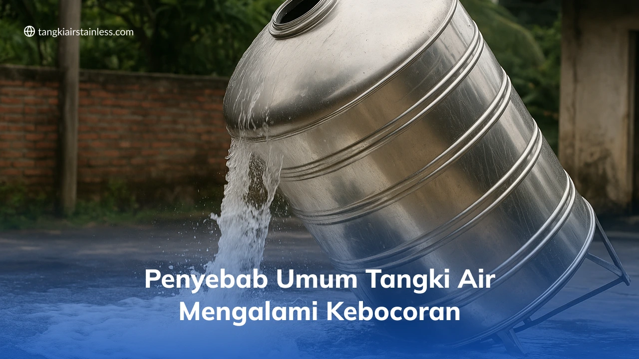 Penyebab Umum Tangki Air Mengalami Kebocoran