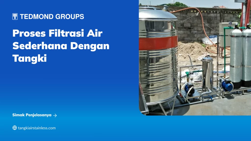 Proses Filtrasi Air Sederhana