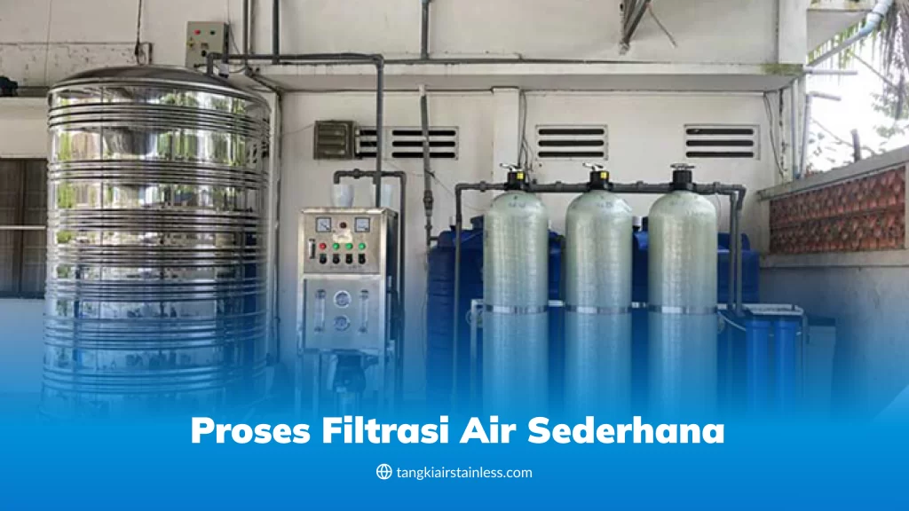 Proses Filtrasi Air Sederhana