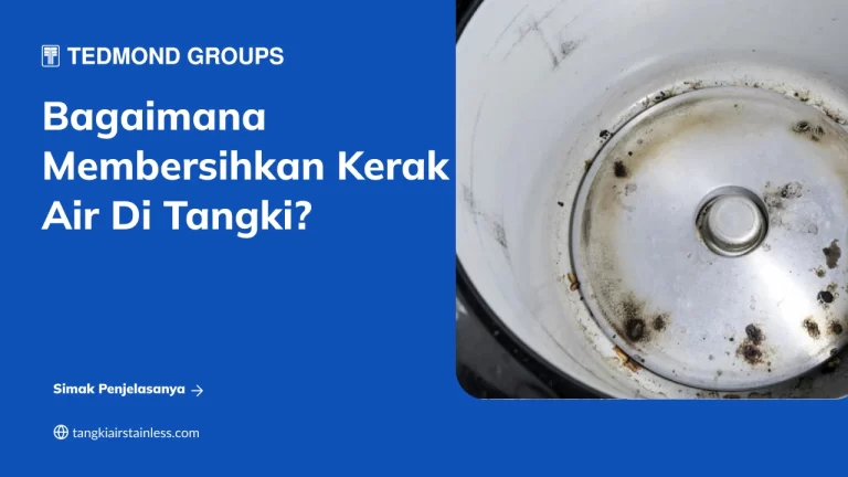 Membersihkan Kerak Air Tangki