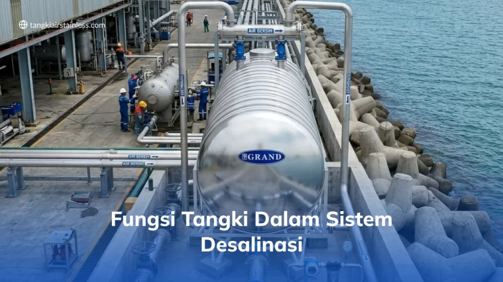 Fungsi Tangki Dalam Sistem Desalinasi