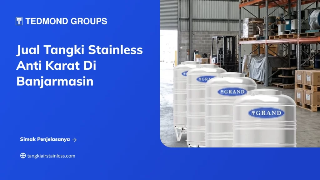 Jual Tangki Stainless Anti Karat di Banjarmasin