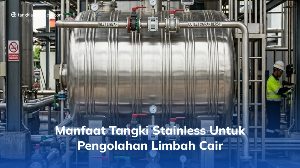 Manfaat Tangki Stainless untuk Pengolahan Limbah Cair