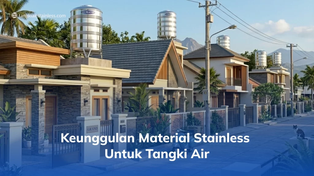 Keunggulan Material Stainless untuk Tangki Air