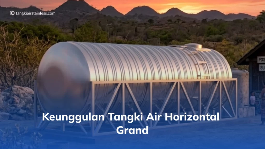 Keunggulan Tangki Air Horizontal Grand