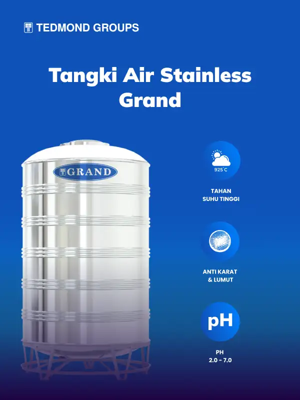 Tangki Air Stainless Grand