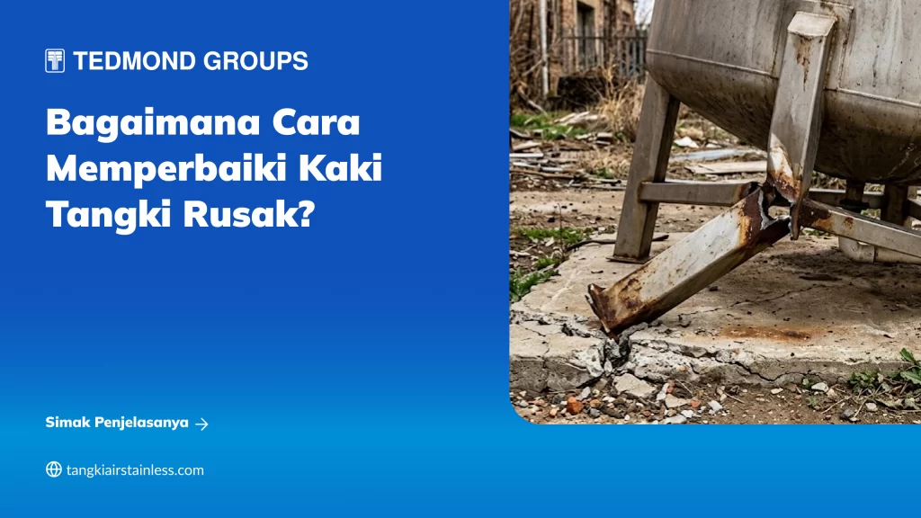 Bagaimana Cara Memperbaiki Kaki Tangki Rusak