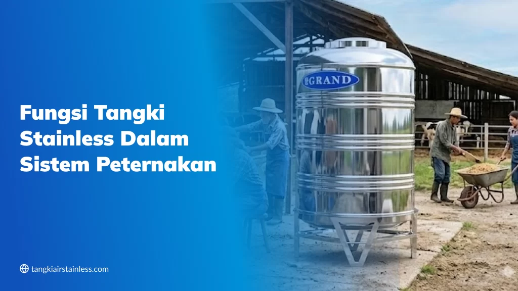 Fungsi Tangki Stainless dalam Sistem Peternakan