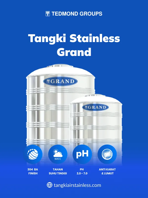 Rekomendasi Tangki Stainless Berkualitas