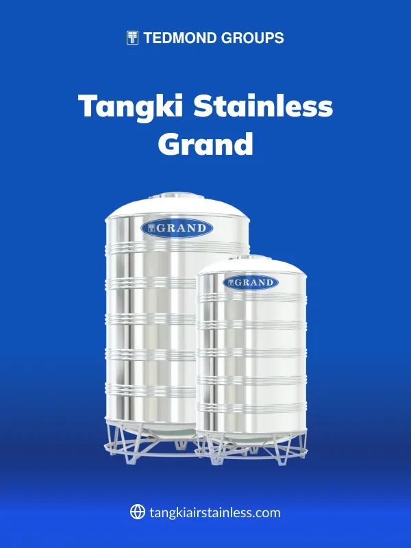 Rekomendasi Tangki Stainless utnuk Nutrisi Sistem Fertigasi