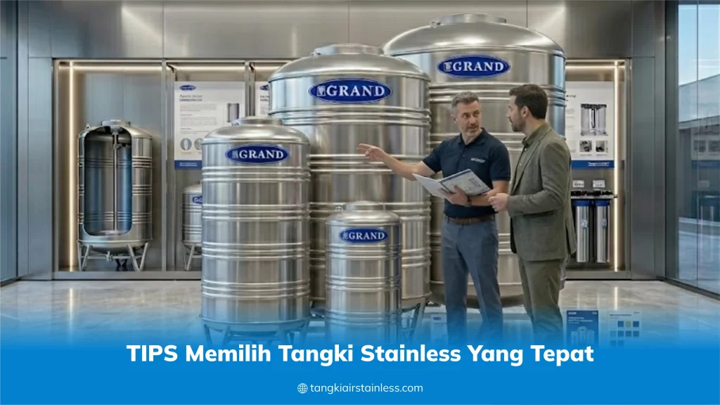 Tips Memilih Tangki Stainless yang Tepat