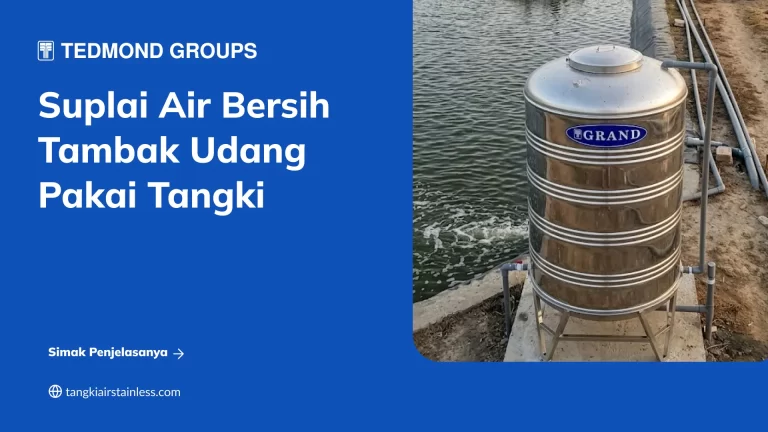 Tangki Air Untuk Tambak Udang