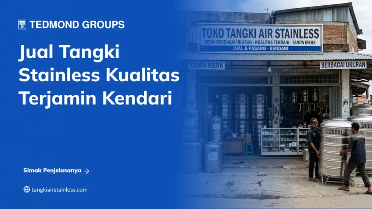 Jual Tangki Stainless Kualitas Terjamin Kendari
