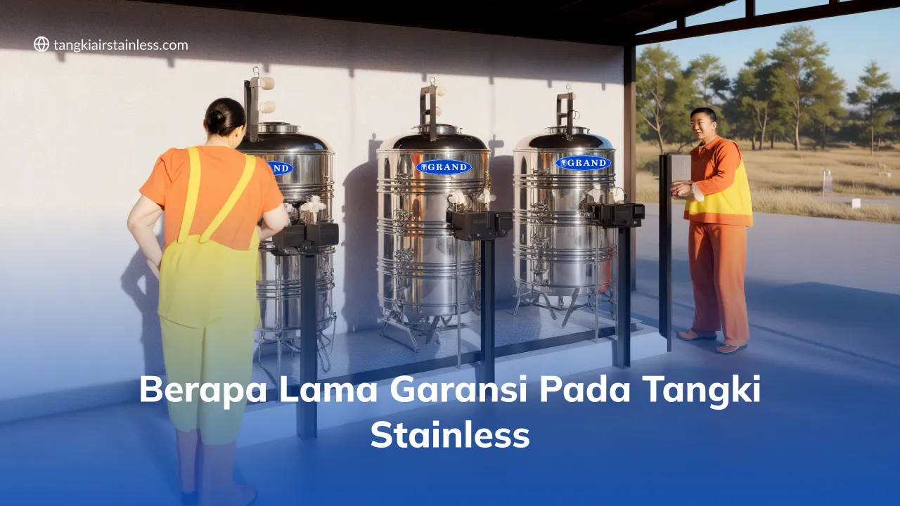 Berapa Lama Garansi pada Tangki Stainless?