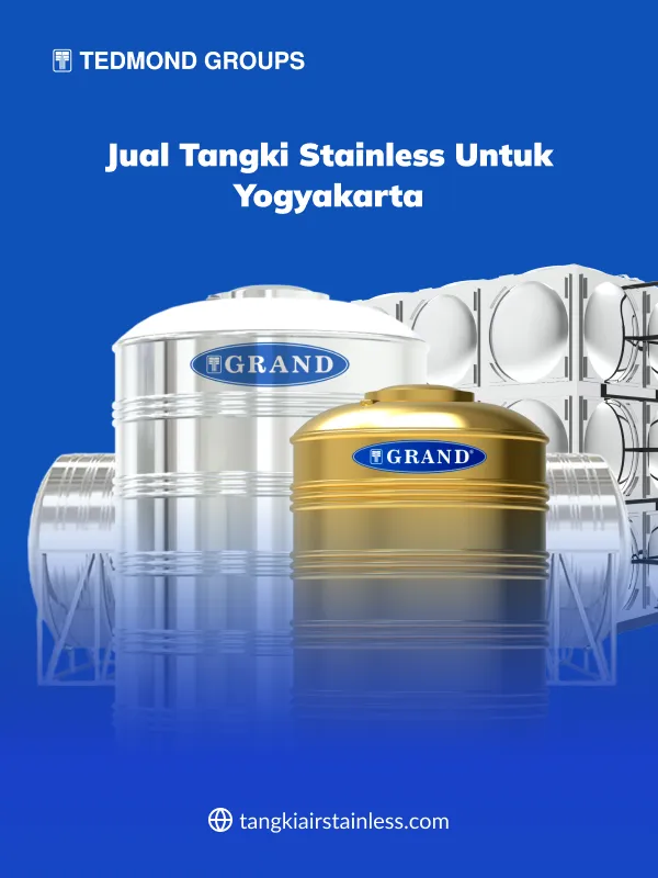 Jual Tangki Stainless untuk Yogyakarta
