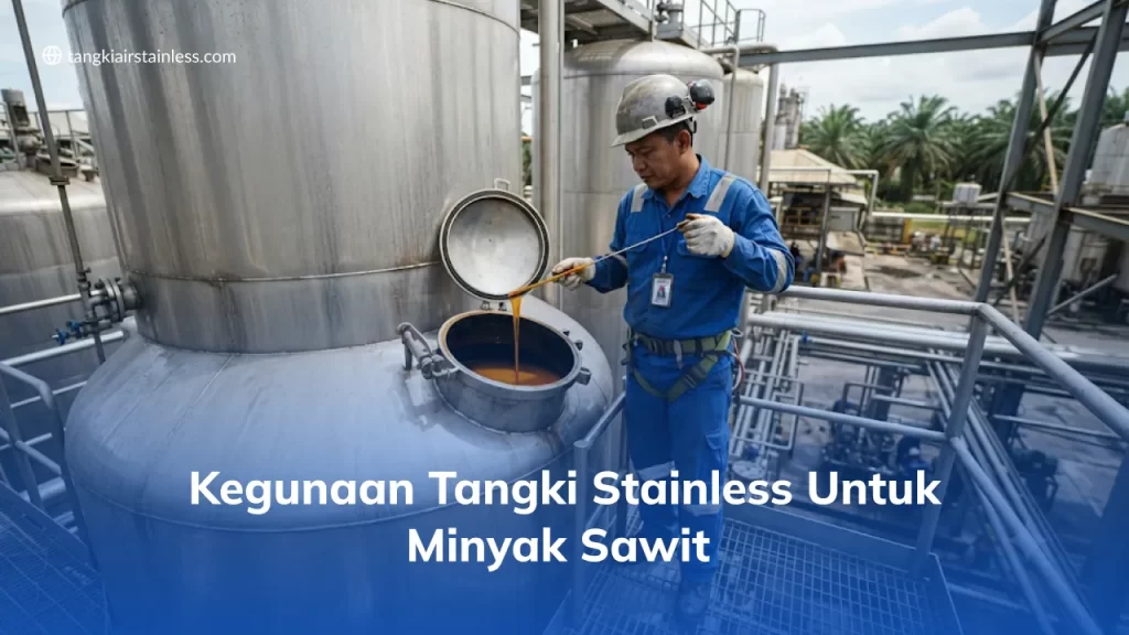 Kegunaan Tangki Stainless untuk Minyak Sawit