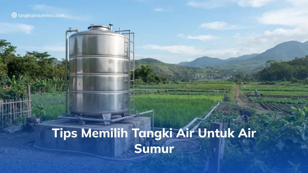 Tips Memilih Tangki Air untuk Air Sumur
