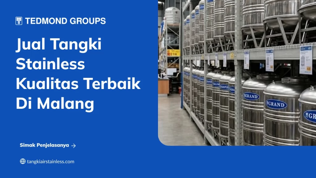 Jual Tangki Stainless Kualitas Terbaik di Malang