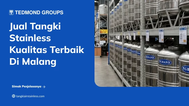 Jual Tangki Stainless Kualitas Terbaik di Malang