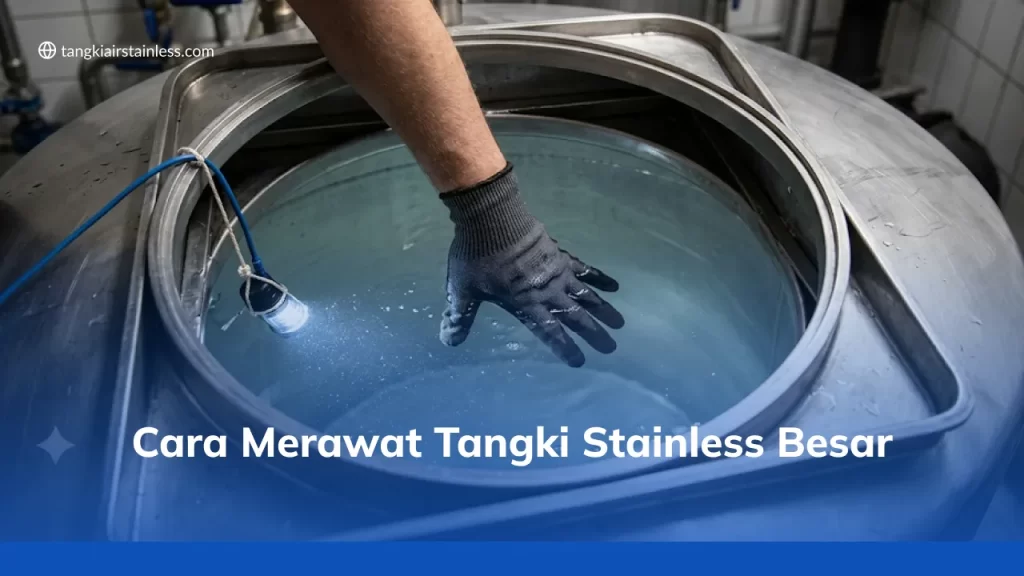 Cara Merawat Tangki Stainless Besar
