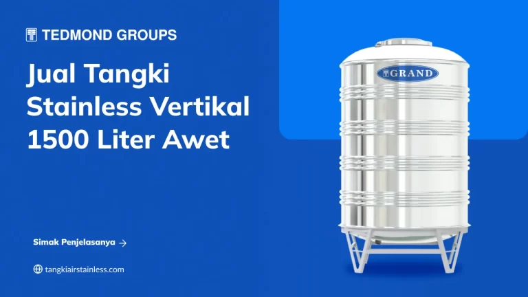 Jual Tangki Stainless 1500 Liter