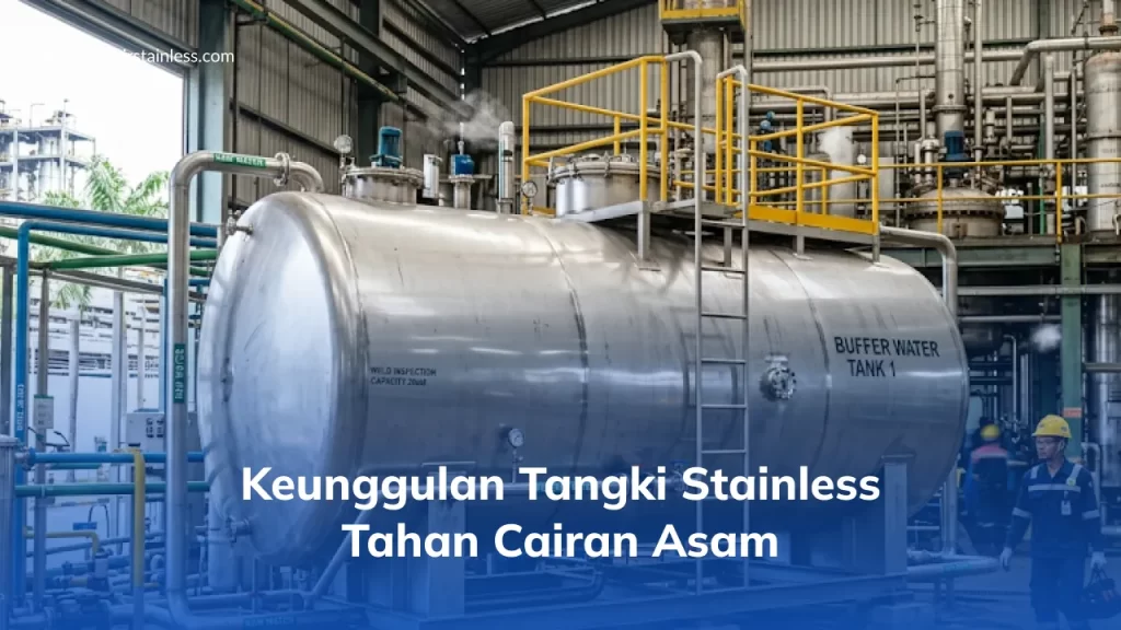 Keunggulan Tangki Stainless Tahan Cairan Asam