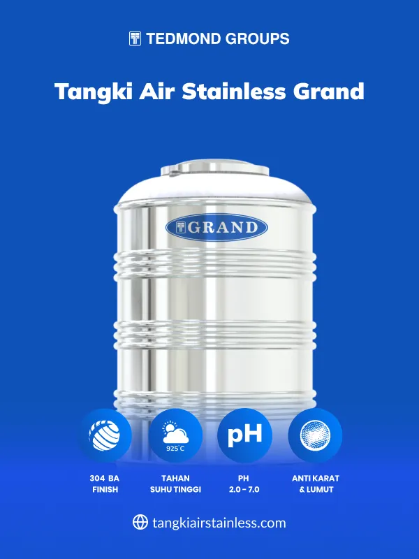 Rekomendasi Tangki Air , Dengan Kaki Penompang Kuat